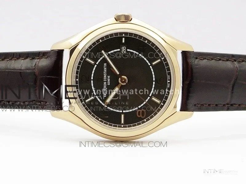 Fiftysix RG 40mm ZF 1:1 Best Edition Brown Dial on Brown Leather Strap A1326