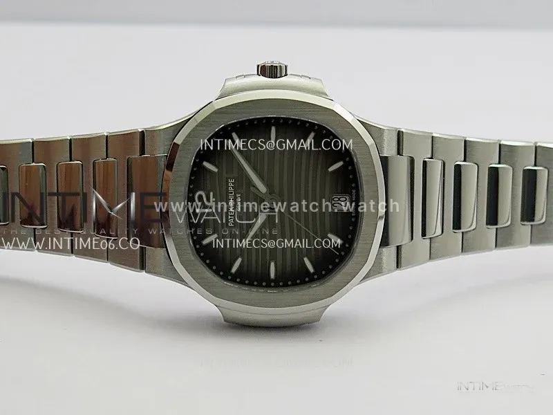 Nautilus 7118 Ladies SS DDF 1:1 Best Edition Gray Dial On SS Bracelet Super Clone DD324