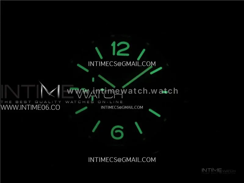 PAM1336 Y RG VSF 1:1 Best Edition White Dial on Black Leather Strap Asian P900
