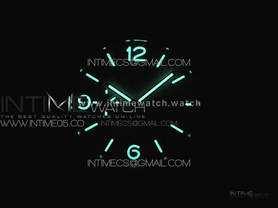 PAM1314 VSF 1:1 Best Edition White Dial on Olive Green Leather Strap P.9000 Super Clone