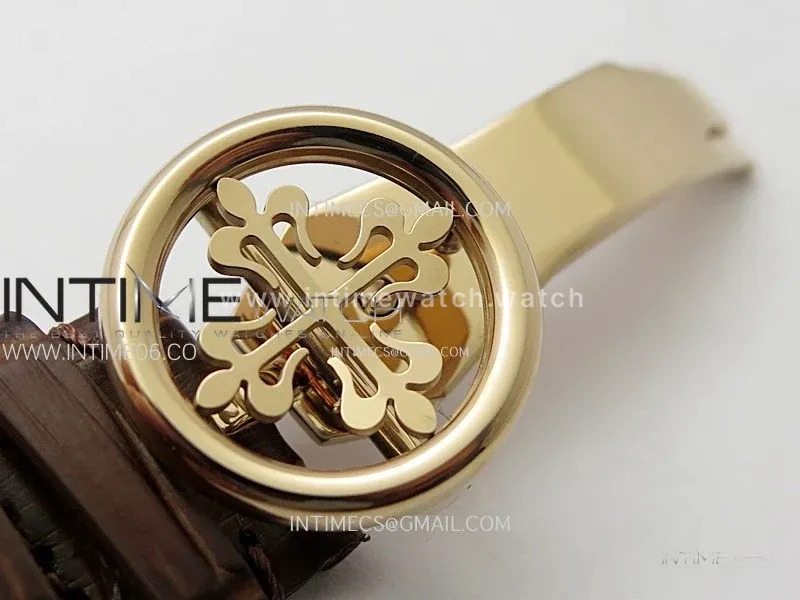 Classic Tourbillon RG/Diamonds Bezel AXF White Textured Dial On Black Leather Strap EQ5210