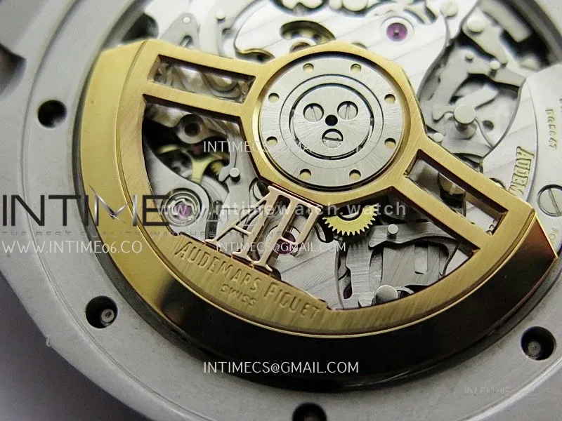 Royal Oak Chrono 26240 SS Gain Weight V2 DDF 1:1 Best Edition Blue Ombre Dial SS Bracelet Super Clone DD4401 (SW Dial)