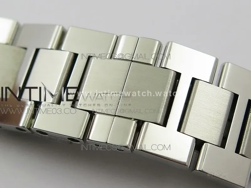 Tank Solo Ladies 25mm SS Diamond Bezel K11F 1:1 Best Edition White Dial on SS Bracelet Ronda Quartz