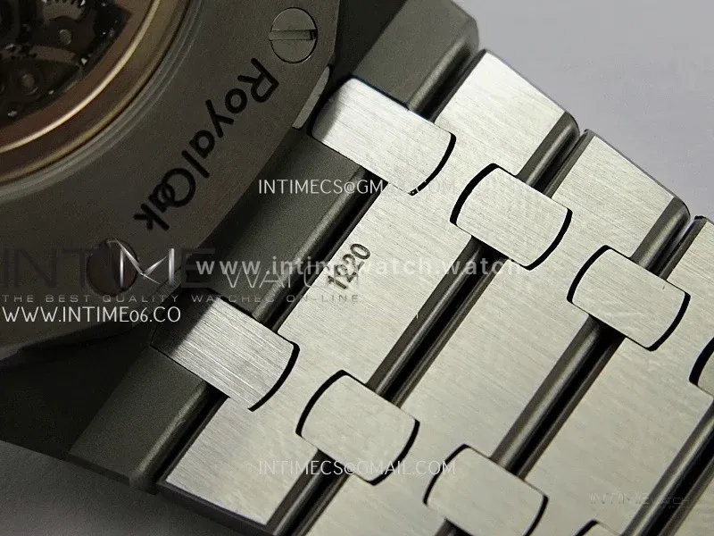 Royal Oak 41mm Openworked 15407 SS THBF 1:1 Best Edition on SS Bracelet SA3132