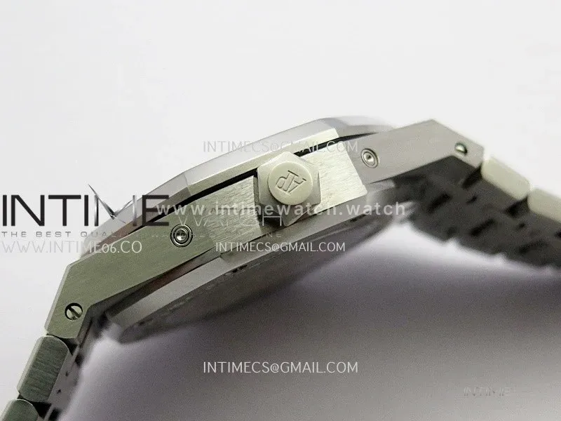 Royal Oak 41mm Complicated 26574 SS BBS Best Edition Burgundy Dial On SS Bracelet A5134