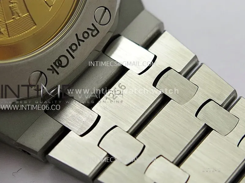 Royal Oak 37mm 15450 SS ZF 1:1 Best Edition Blue Textured Dial on SS Bracelet SA3120 Super Clone