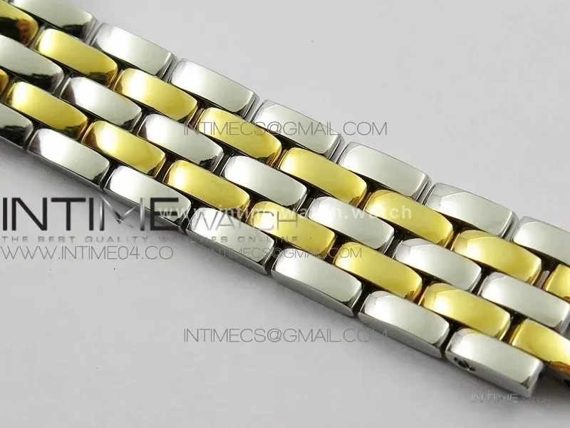 Panthère Secrete Ladies 22mm SS/YG 8848F 1:1 Best Edition White Dial on SS/YG Bracelet Ronda Quartz