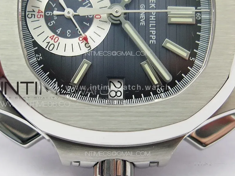 Nautilus 5980/1A-001 Blue Dial in Steel