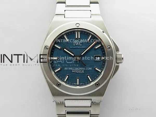 Ingenieur IW328903 SS A7F 1:1 Best Edition Aqua Blue Dial on SS Bracelet A2892