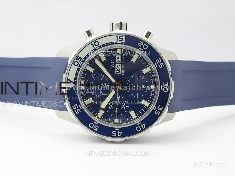 Aquatimer Chronograph IW376711 Blue Dial