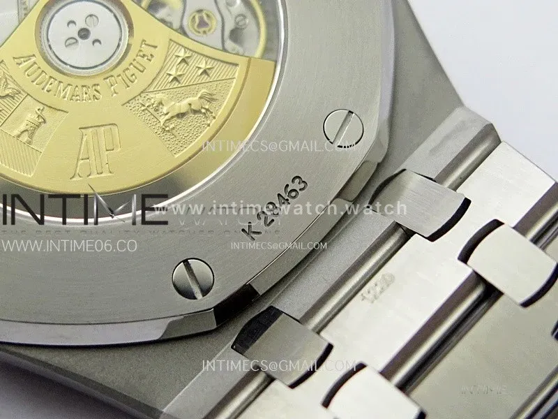 Royal Oak 41mm 15410 Frosted SS ZF 1:1 Best Edition Blue Textured Dial on SS Bracelet SA3120 Super Clone