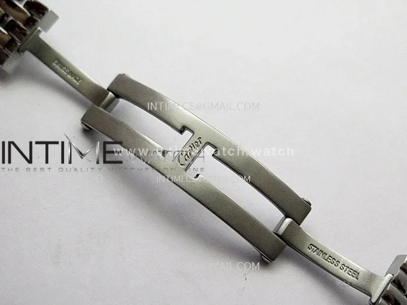 Panthère Secrete Ladies 22mm Diamond Bezel SS BBA 1:1 Best Edition Blue Ombre Dial On SS Bracelet Ronda Quartz