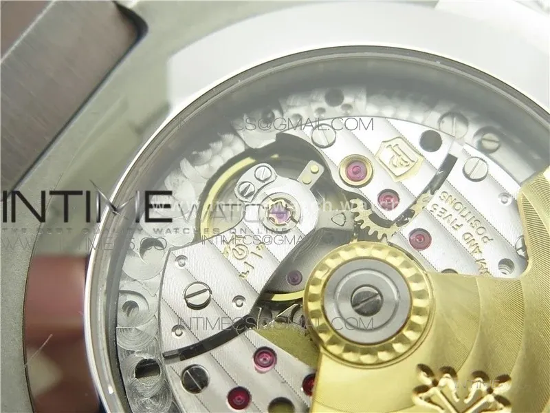 NAUTILUS 5726/1A-014 SS GRF 1:1 BEST EDITION GRAY DIAL WORKING ANNUAL CALENDARON SS BRACELET A.324
