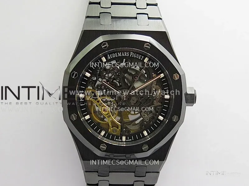 Royal Oak 41mm Openworked Ceramic 15416CE THBF 1:1 Best Edition on Ceramic Bracelet SA3132