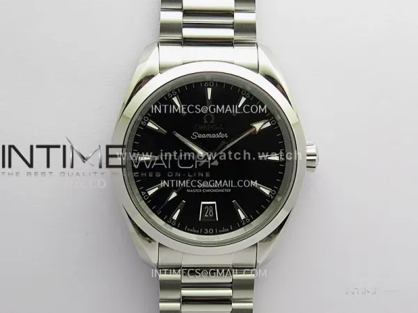 Aqua Terra 150M Master 38mm SS VSF 1:1 Best Edition Black Dial On SS Bracelet Super Clone A8900