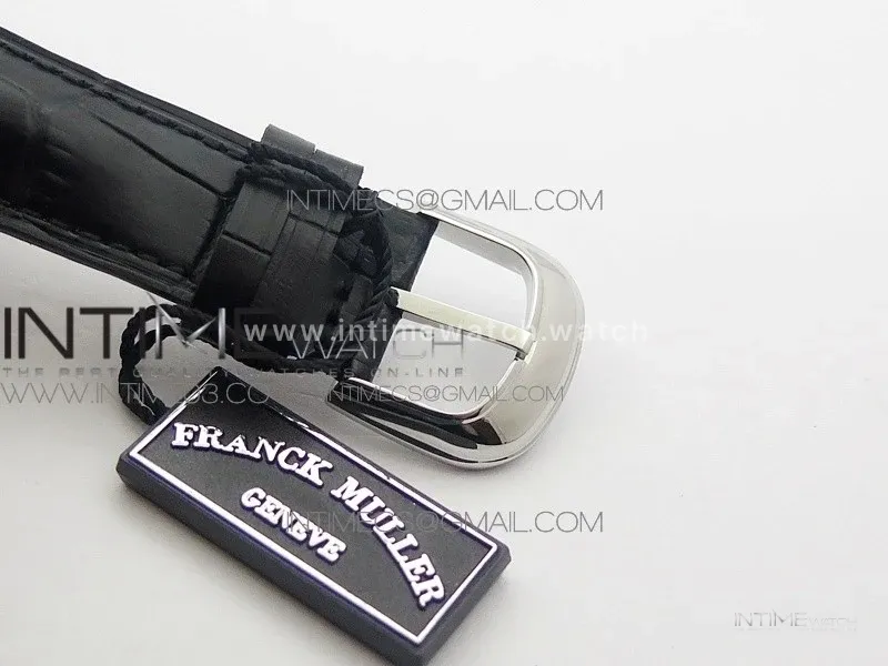 Crazy Hours Real Jumping Hour SS ABF White Dial Colorful Markers on Black Leather Strap A23J