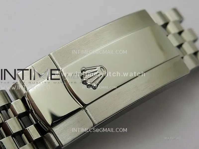 Datejust 41 126334 Silver Dial Stick Markers in White Gold