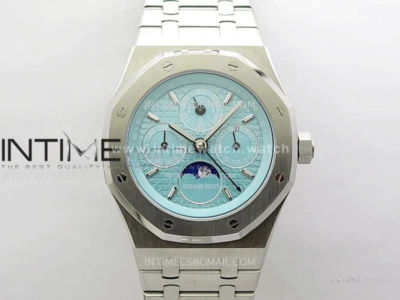 Royal Oak 41mm Complicated 26574 SS BBS Best Edition Tiffany Dial on SS Bracelet A5134