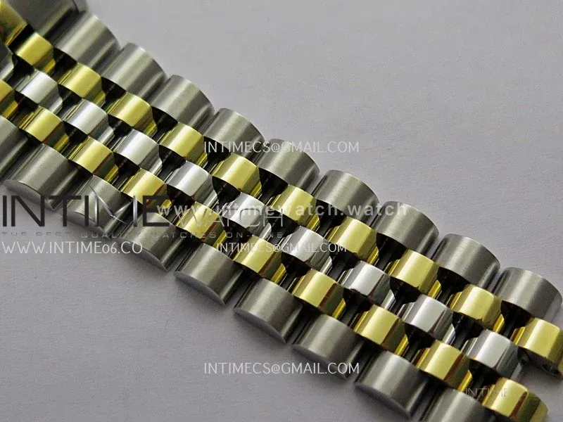 Black Bay 41mm SS/YG HTF 1:1 Best Edition Black Dial Diamond Marker On SS/YG Jubilee Bracelet Asian 5601