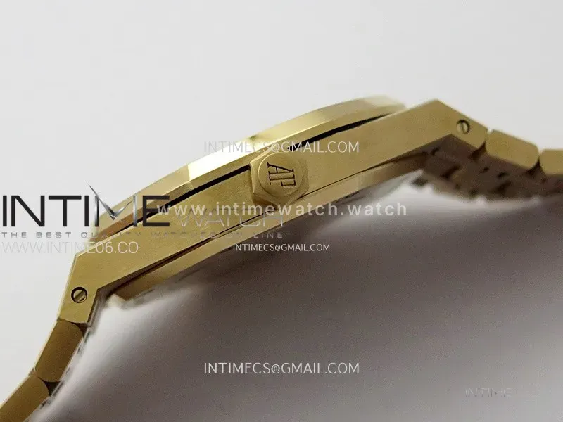 Royal Oak 41mm Skeleton 15407 RG ZF 1:1 Best Edition Skeleton Dial on RG Bracelet A3132