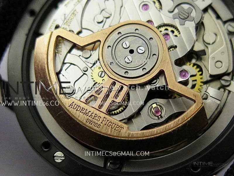 Code 11.59 Chrono 26393 SS/PVD APPF Best Edition Black Dial on Black Nylon Strap A4401