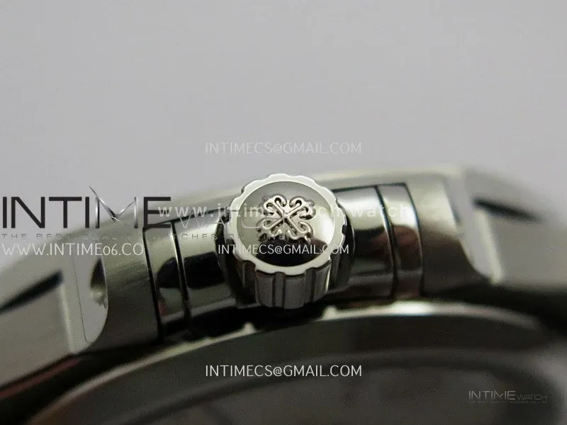 Nautilus 7118 Ladies SS DDF 1:1 Best Edition Silver Dial On SS Bracelet Super Clone DD324