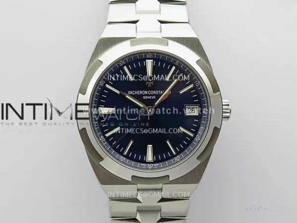 Overseas 4500V SS ZF 1:1 Best Edition Blue Dial on SS Bracelet A5100