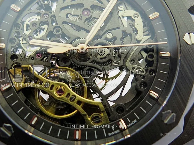Royal Oak 41mm Openworked Ceramic 15416CE DDF 1:1 Best Edition on Ceramic Bracelet SA3132