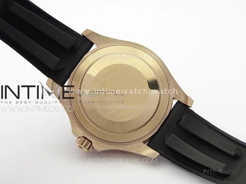Yacht-Master 116655 Everose Gold (Baselworld 2015) on Oysterflex Strap