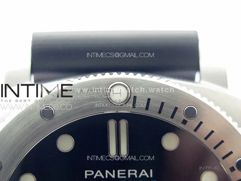 PAM1229 Y VSF 1:1 Best Edition Black Dial on Black Rubber Strap P900