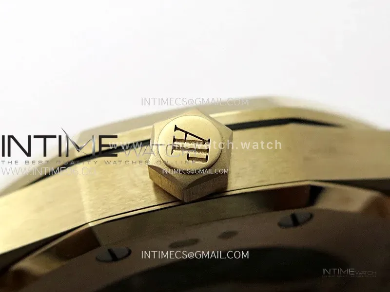 Royal Oak 41mm Skeleton 15407 RG ZF 1:1 Best Edition Skeleton Dial on RG Bracelet A3132