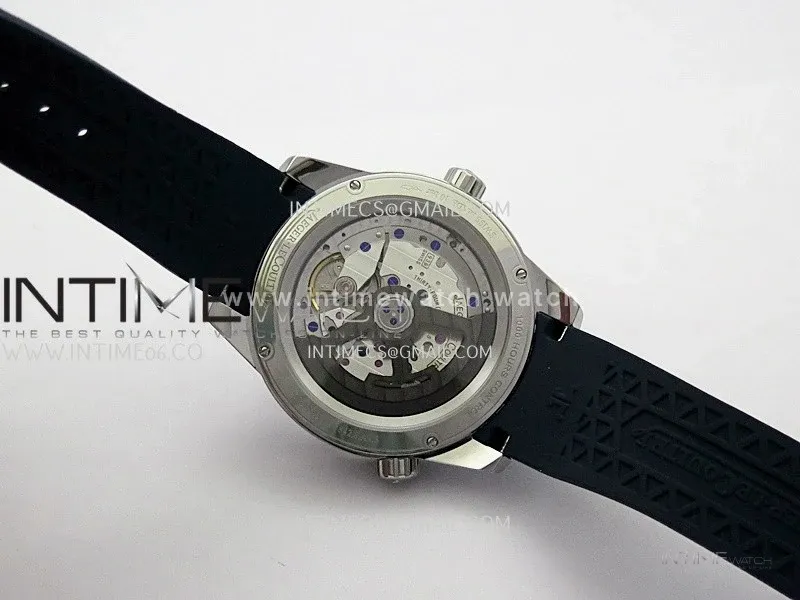 Polaris Geographic SS VRS Best Edition Blue Textured Dial On Blue Rubber Strap A939