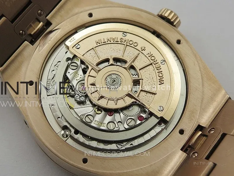Overseas Perpetual Calendar RG 8F Best Edition Silver Dial on RG Bracelet A1120