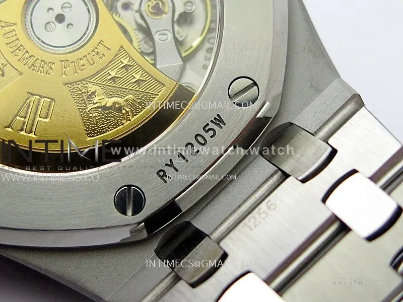 Royal Oak 37mm 15450 SS ZF 1:1 Best Edition Blue Textured Dial on SS Bracelet SA3120 Super Clone