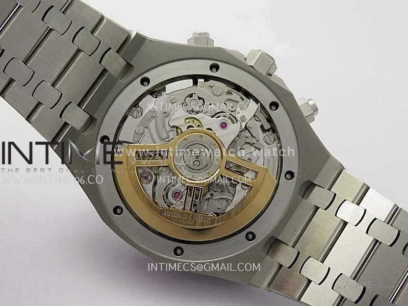 Royal Oak Chrono 26240 SS V2 DDF 1:1 Best Edition Green Dial On SS Bracelet Super Clone DD4401