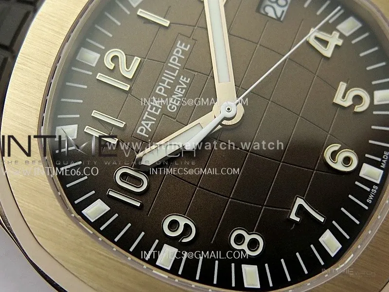 Aquanaut 5167/1R Brown Dial in Rose Gold