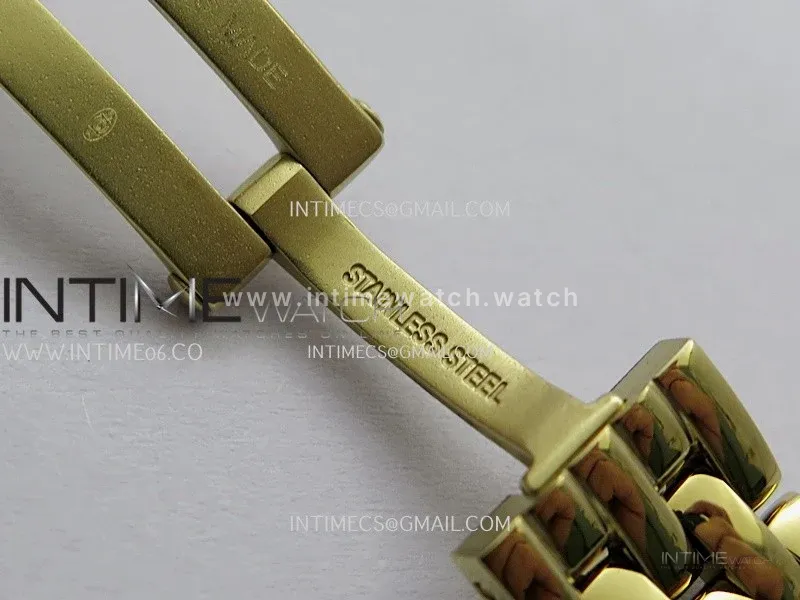 Panthère Secrete Ladies 22mm YG BBA 1:1 Best Edition Brown Ombre Dial On YG Bracelet Ronda Quartz