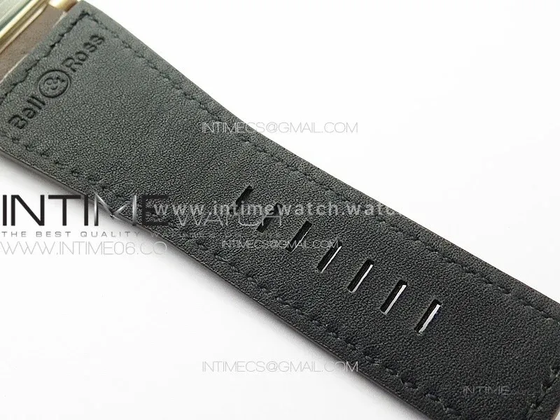 BR 03-92 Diver Ceramic Bezel Bronze B12 1:1 Best Edition Brown Dial on Brown Leather Strap A2824 (Free Rubber Strap)