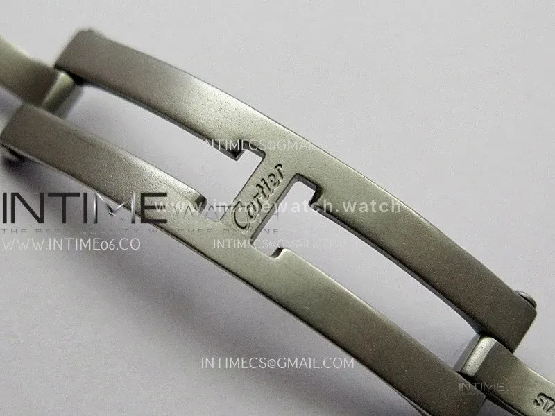 Panthère Secrete Ladies 22mm Diamond Bezel SS BBA 1:1 Best Edition Blue Ombre Dial On SS Bracelet Ronda Quartz