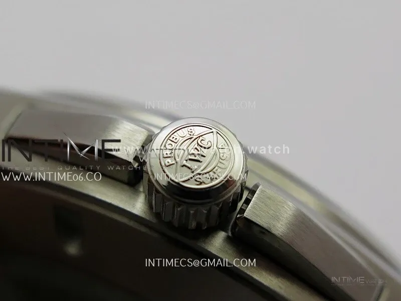 Ingenieur IW328901 SS CHF 1:1 Best Edition Black Dial On SS Bracelet A2892