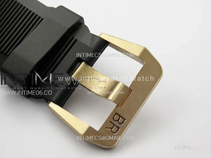 BR 03-92 Diver Ceramic Bezel Bronze B12 1:1 Best Edition Green Dial on Black Rubber Strap A2824 (Free Gray Leather Straps)