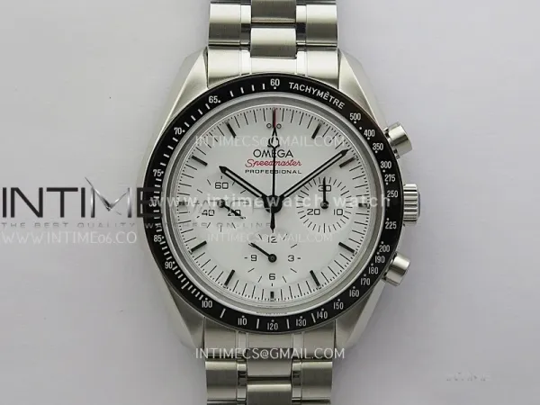 Speedmaster Professional SS N1F Best Edition White Dial On SS Bracelet Asian 3861