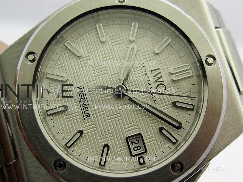 Ingenieur IW328902 SS MZF 1:1 Best Edition Silver Dial On SS Bracelet A2892 (Free Tool)