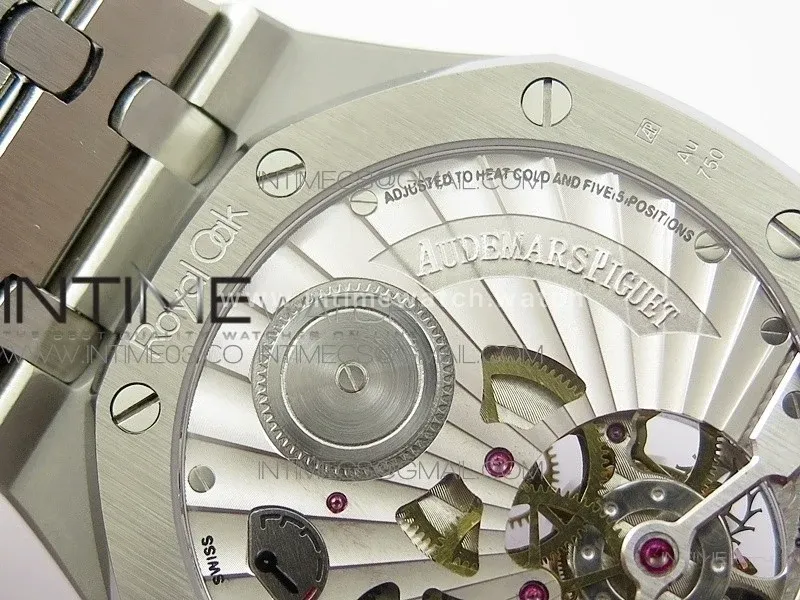 Royal Oak 41mm Tourbillon SS BBS Best Edition Blue Dial on SS Bracelet