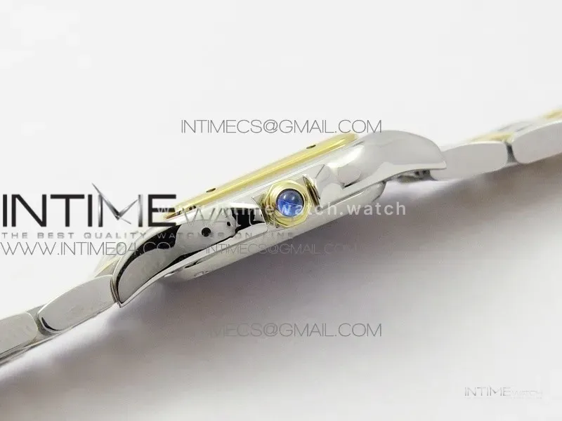 Panthère Secrete Ladies 22mm SS/YG 8848F 1:1 Best Edition White Dial on SS/YG Bracelet Ronda Quartz
