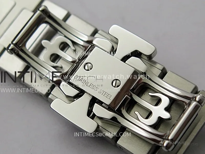 Nautilus 7118 New Version Ladies Diamonds Bezel PPF 1:1 Best Edition White Dial on SS Bracelet A324 Super Clone