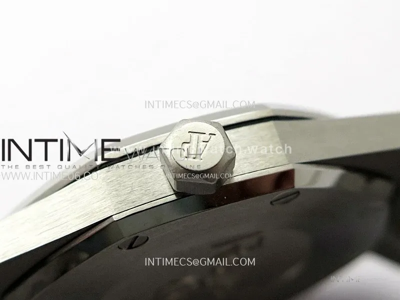 Lady Royal Oak 33mm 67651 Diamonds SS ZF 1:1 Best Edition Purple Textured Dial on SS Bracelet RONDA Quartz
