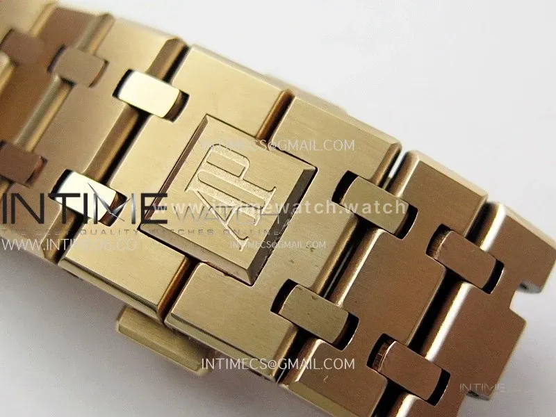 Royal Oak 41mm Complicated 26574 RG BBS Best Edition Blue Dial on RG Bracelet A5134
