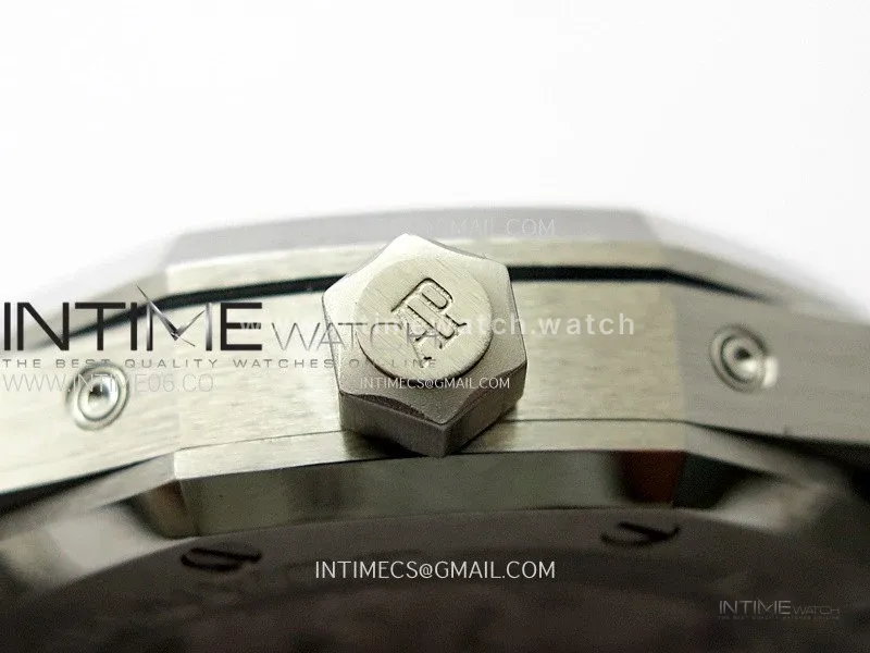 Royal Oak 41mm Complicated 26574 SS BBS Best Edition Rose Gold Dial on SS Bracelet A5134