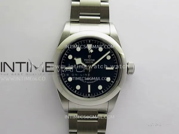 Black Bay 79500 36mm SS KRF 1:1 Best Edition Blue Dial On SS Bracelet A2824